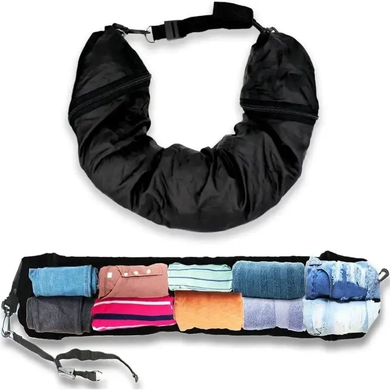 Storage neck pillow